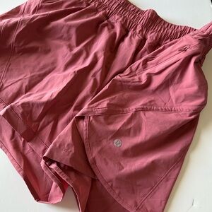 Lululemon Track That Mid Rise Shorts